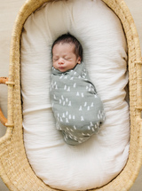 Vancouver mebie baby organic cotton  muslin swaddle newborn
