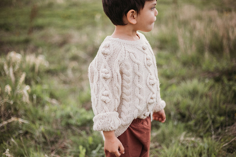 Oversized Knit Sweater | More Colours (5-6 year available)