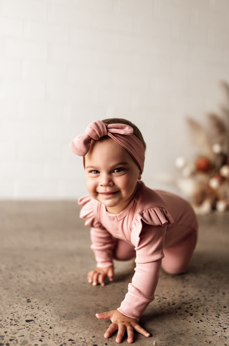 organic top knot baby kids headwrap bow