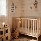 Mushie Vancouver Crib sheet baby 