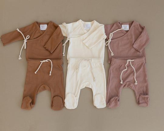 Newborn Baby hospital outfit Layette set Mebie Baby Vancouver